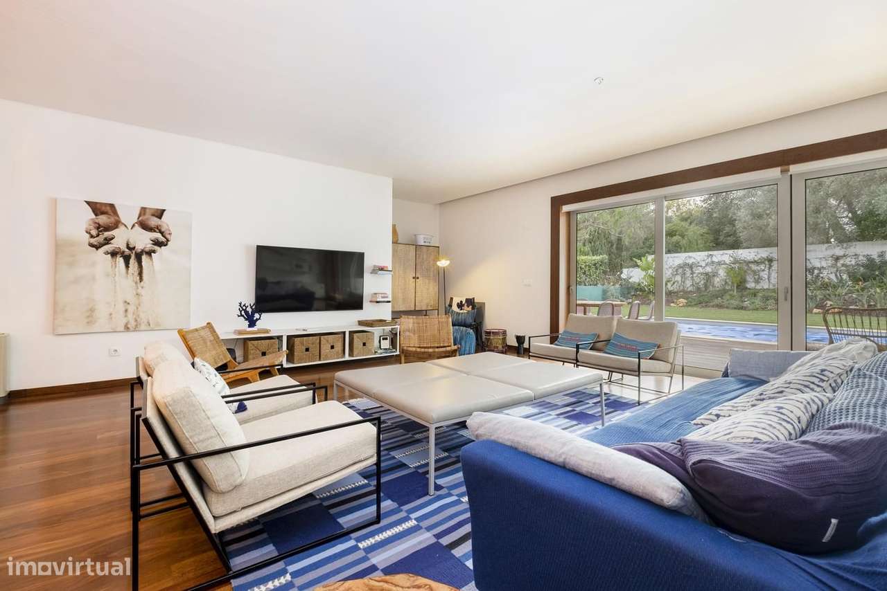 Apartamento T3 com jardim, Costa da Guia, Cascais-1