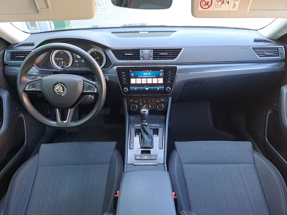 SKODA SUPERB Błękit Lava 4x4 DSG 2,0TDI 190KM Salon PL ASO