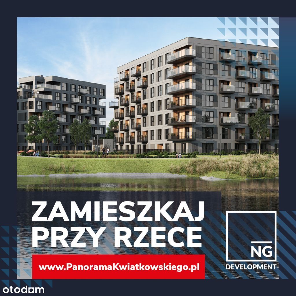 PREMIERA | 2 pokoje| PK River| NG Development