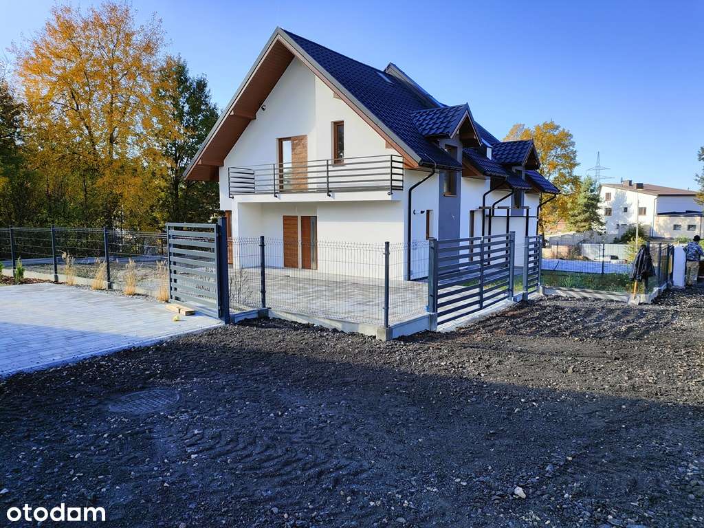 Nowy dom 100m2 stan deweloperski Kostomłoty Pierwsze gaz, rekuperator-7