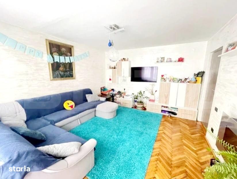 Apartament de 3 camere, decomandat, 75 mp, zona Piata Magnoliei