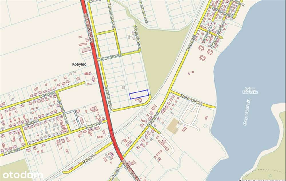 Działka budowlana przy lesie - Kobylec-5