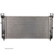 Radiator racire Hummer H2, 09.2002-09.2004, Motorizare 6, 0 V8 232kw Benzina, tip climatizare Cu/fara AC, cutie automata, dimensiune 863x438x23mm, Cu lipire fagure prin brazare, - 1