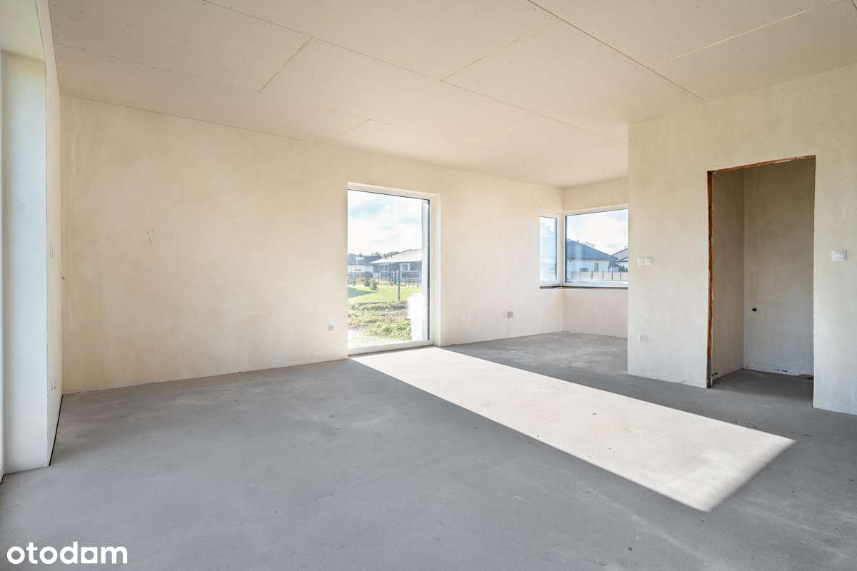 Parterowy dom, 4 pokoje, pompa ciepła, Brzozówka-7