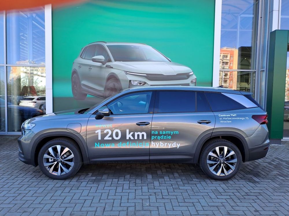 SKODA KODIAQ 1.5 TSI 204KM DSG PHEV EDITION 130, Nawigacja, fabryczny hak