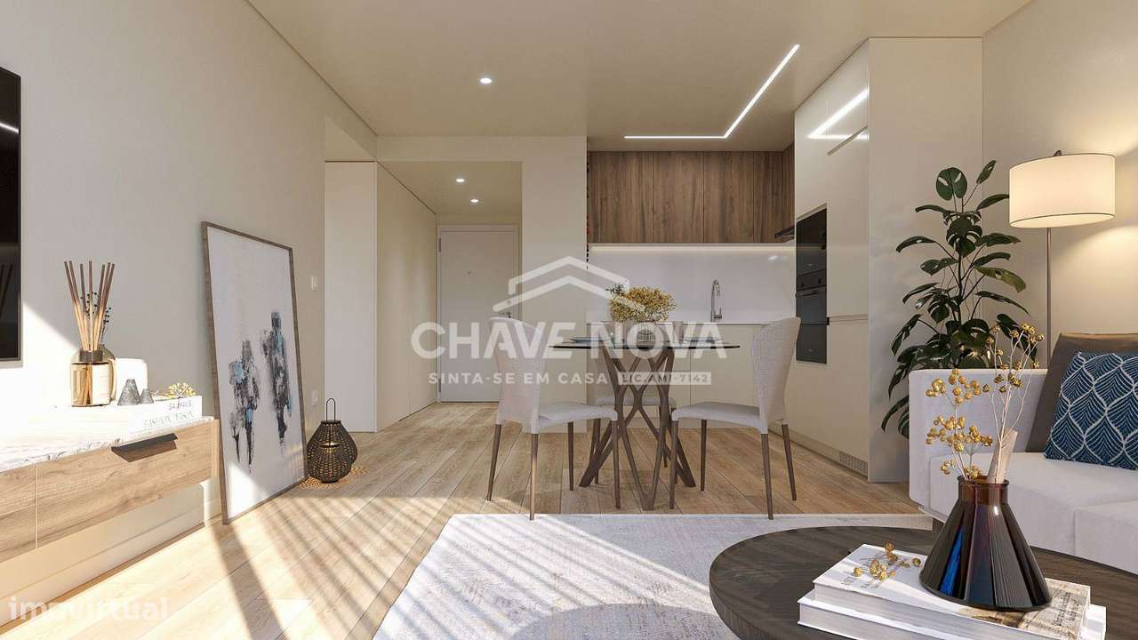 T2 Novo c/ 2 Lugares de Garagem em Vilar do Paraiso - Grande imagem: 3/17