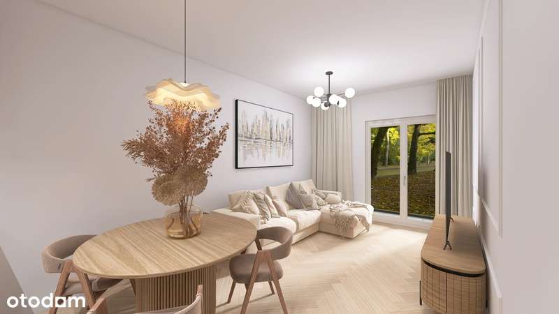 Apartament Premium 50,83 m² | 2 Pokoje | Klimatyzacja | PROMOCJA!!! (lokal D1)