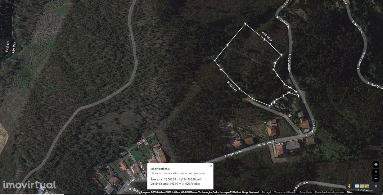 CPM20259 Terreno c/ 12.500m2 perto Rio Douro, 49.500€ prx habitações C