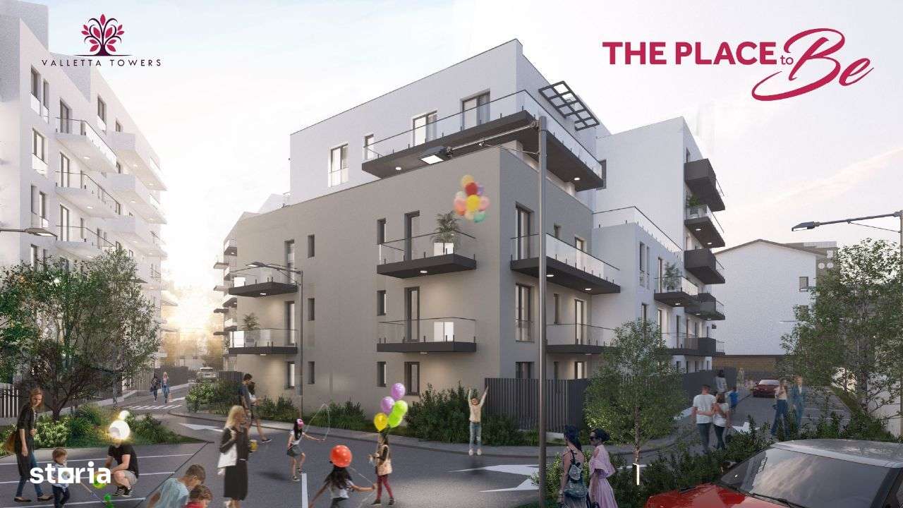 Apartament 2 camere / etaj 3/ 75mp utili / Valletta Towers / Craiova - Imagine principală: 5/13