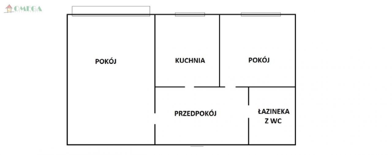 Mieszkanie, 49 m², Katowice