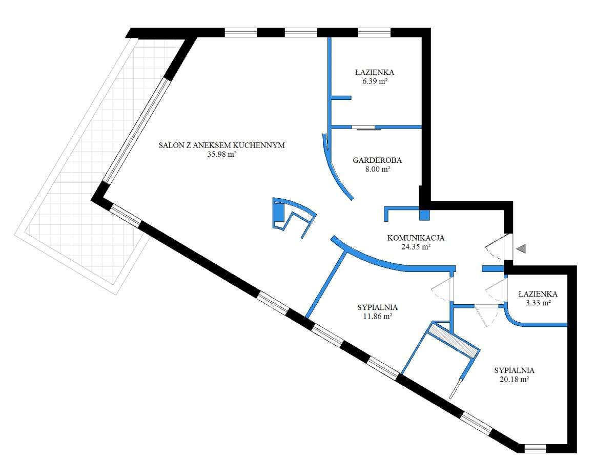 Nowoczesny Apartament przy Wilanowskiej-9