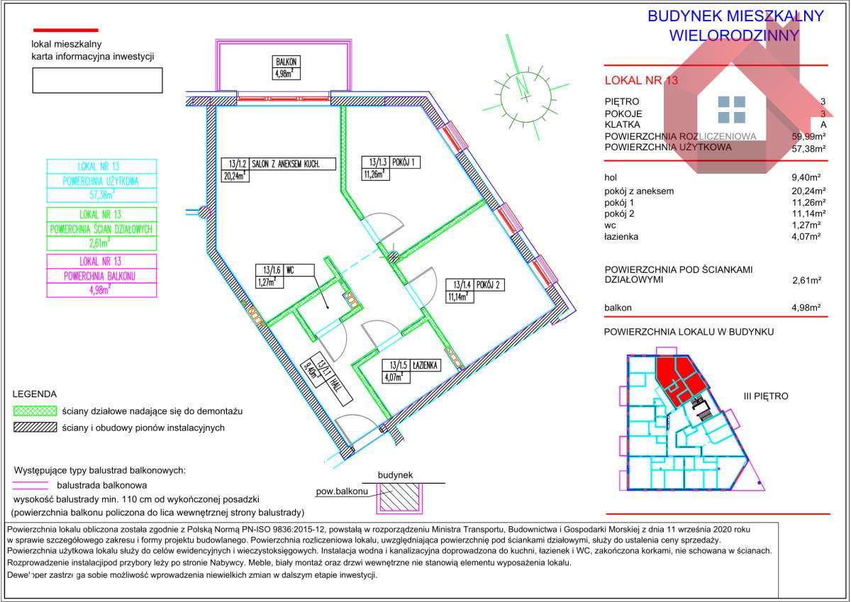 Art Deco Włochy 3 pok. stan surowy lub wykończony-18