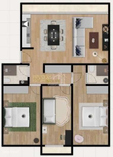 Apartamento T3 (T4 remodelado e transformado em T3) Benfica-13
