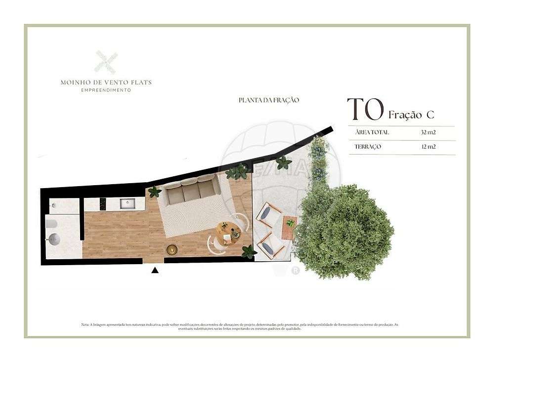 Apartamento T0 para venda-10