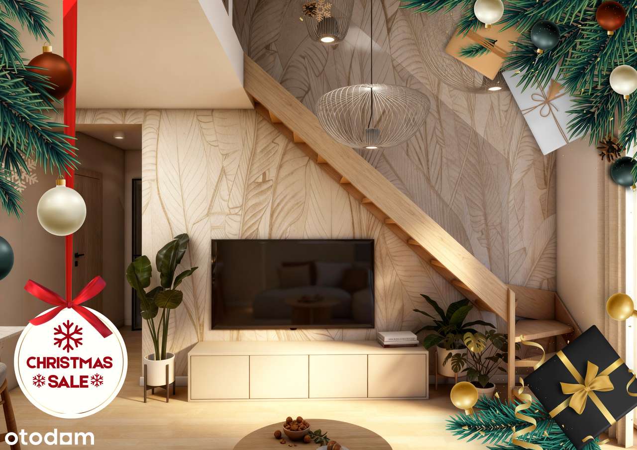 Świąteczna oferta specjalna - 4pokojowe mieszkanie dwupoziomowe 71,3m2-3