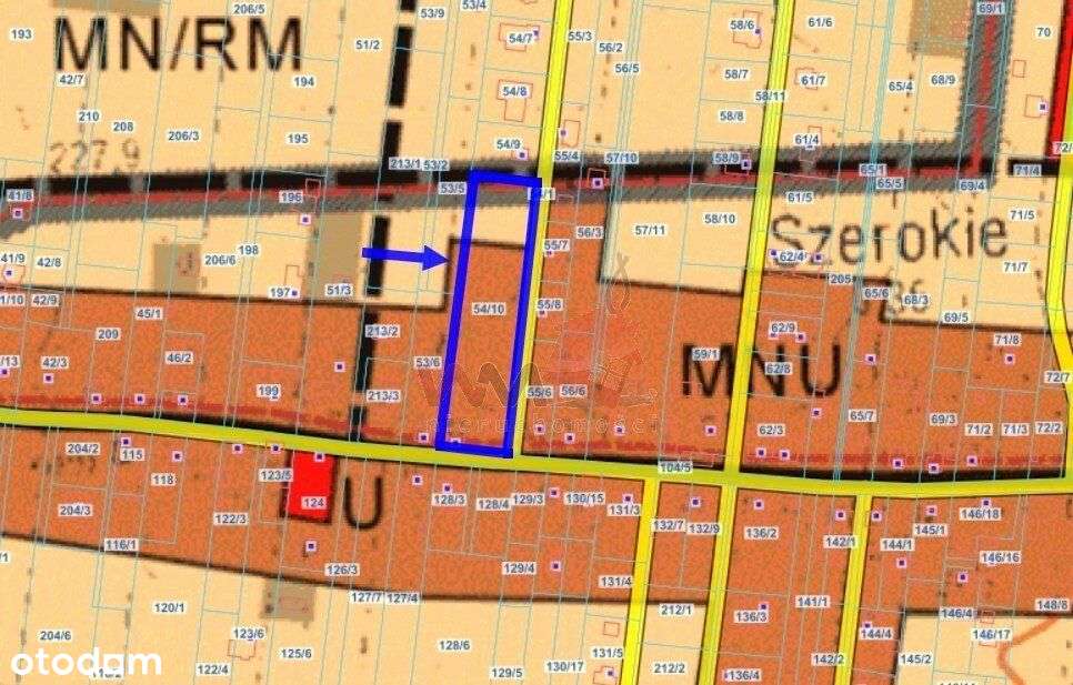Szerokie 61 ar z domem i garażem-9