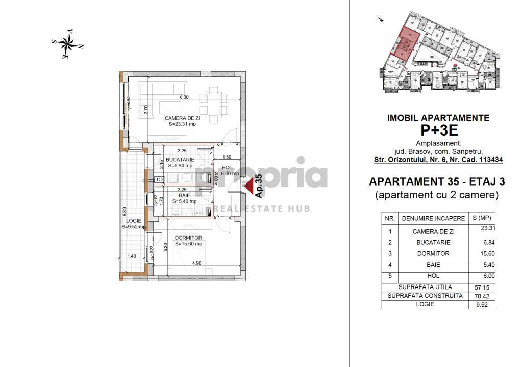 COMISION 0% APARTAMENT 2 CAMERE NR.35 PREDARE IULIE 2026-5