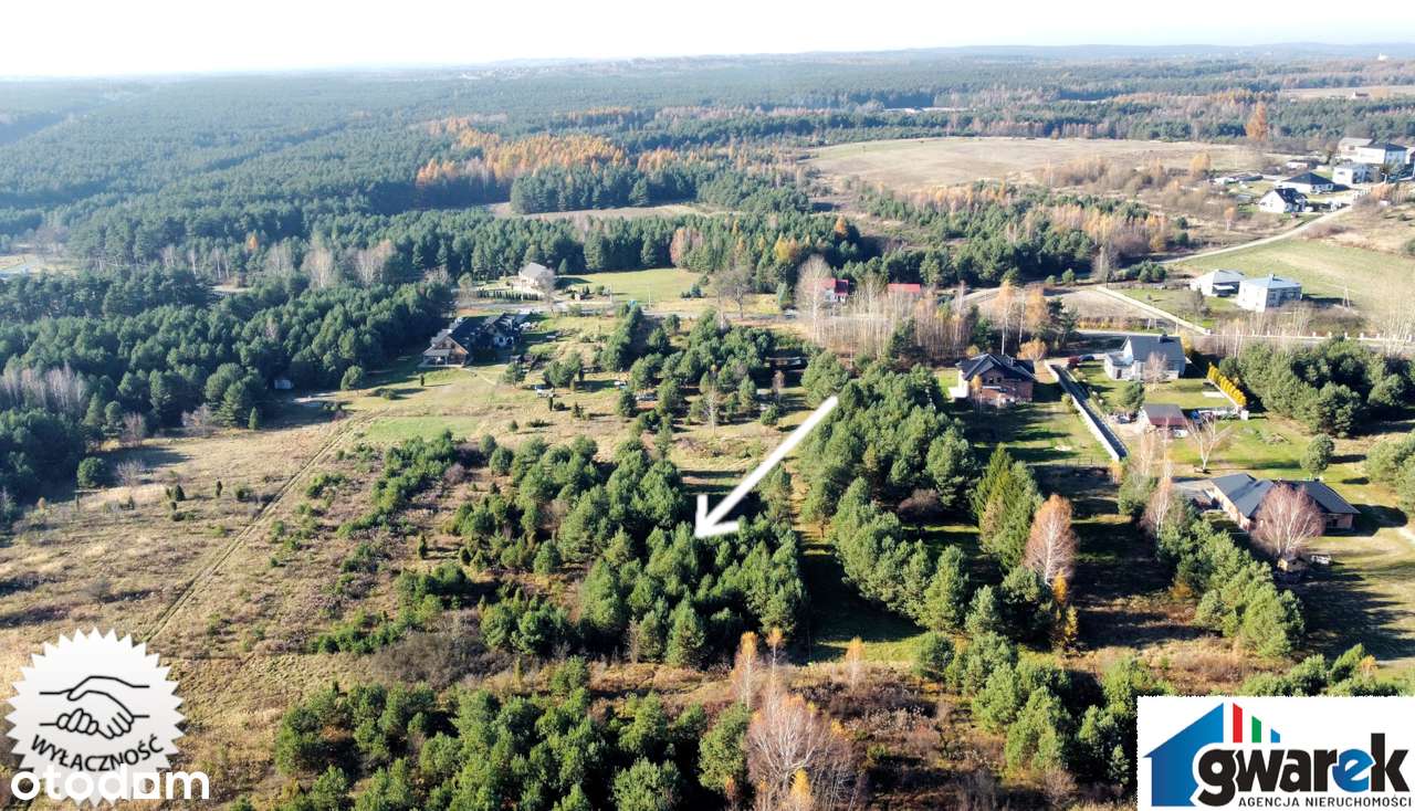 Pejzażowa, szeroka, działka budowlana 3304 m2 Hucisko Włodowice JURA-5