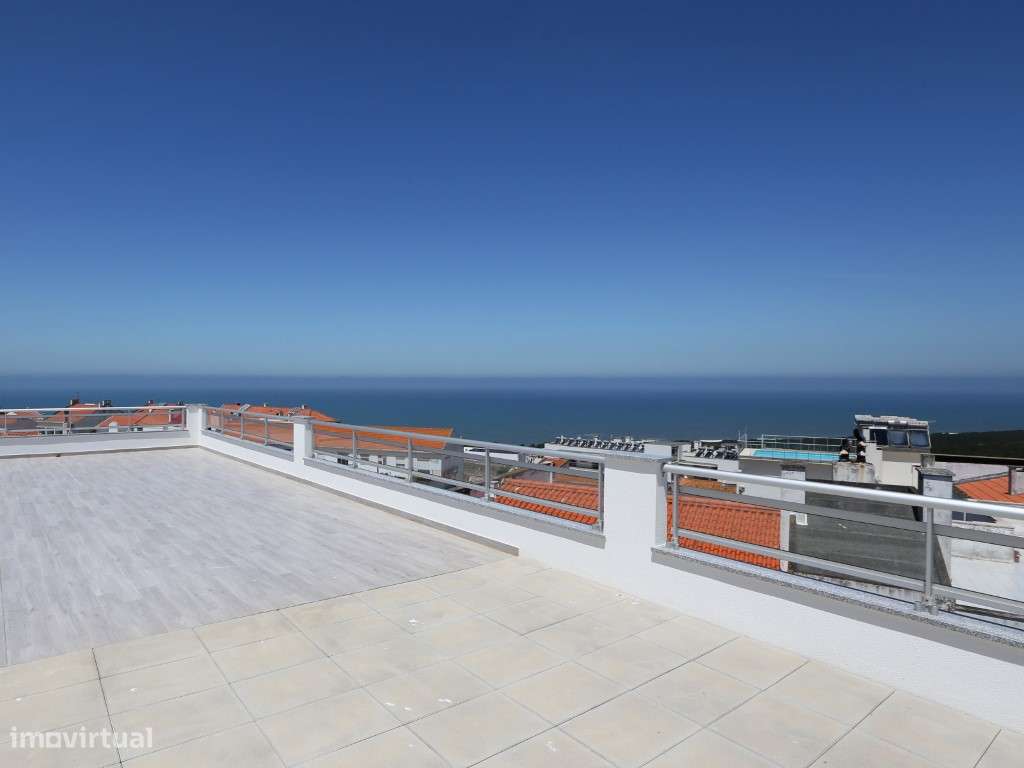 Fabuloso Apartamento T3 Novo com Vista de mar no Sítio Nazaré-25