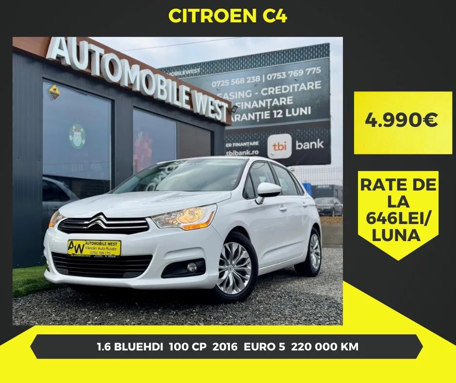Citroën C4 II [2010 - 2018] BlueHDi 100 Business Class 2016