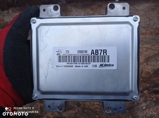 Komputer Silnika Opel Mokka 1.4 T 12669749 AB7R - 2