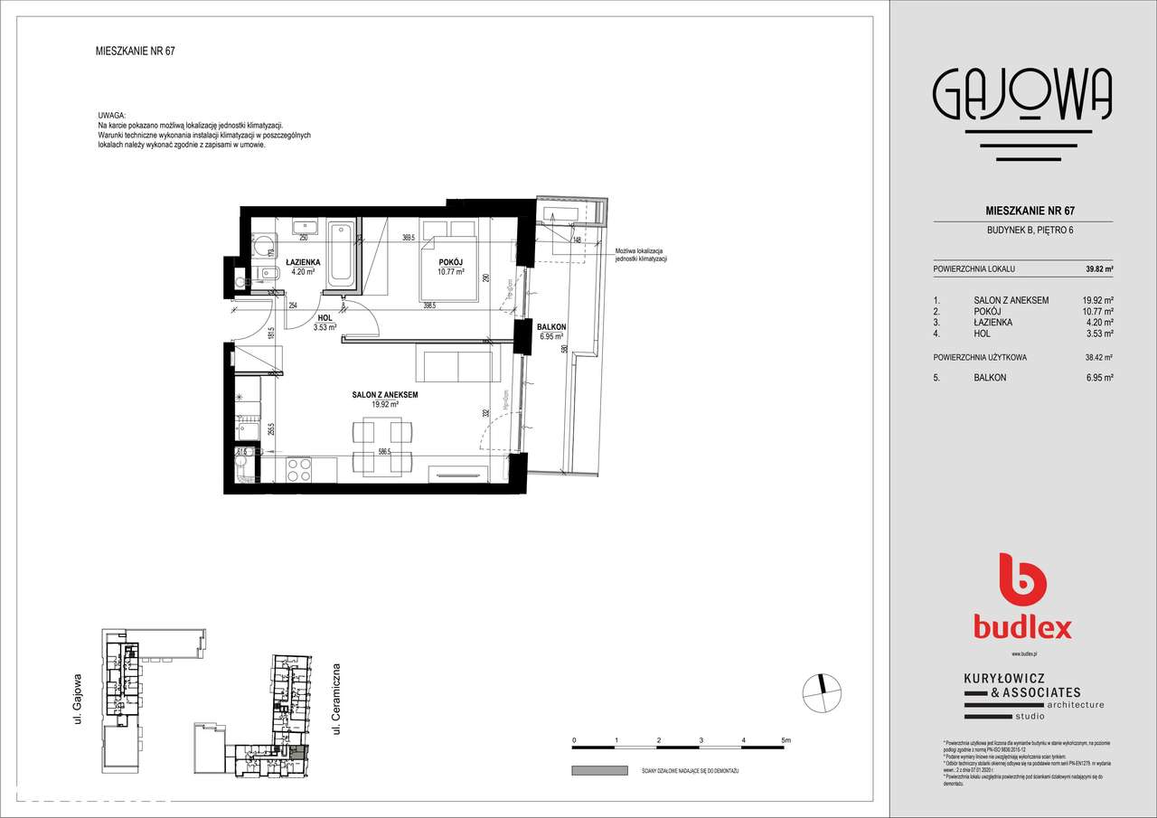 Gajowa  | mieszkanie 2-pok. | B.67 - Pełny obrazek: 2/7