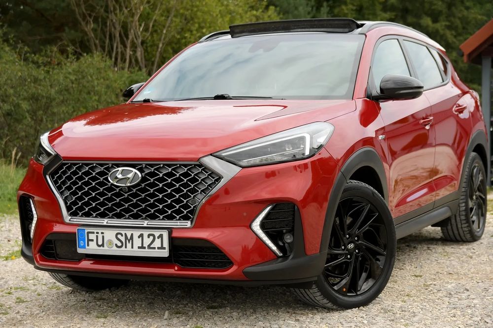 Hyundai Tucson III (2015-2020) blue 2.0 CRDi 4WD N Line 2019