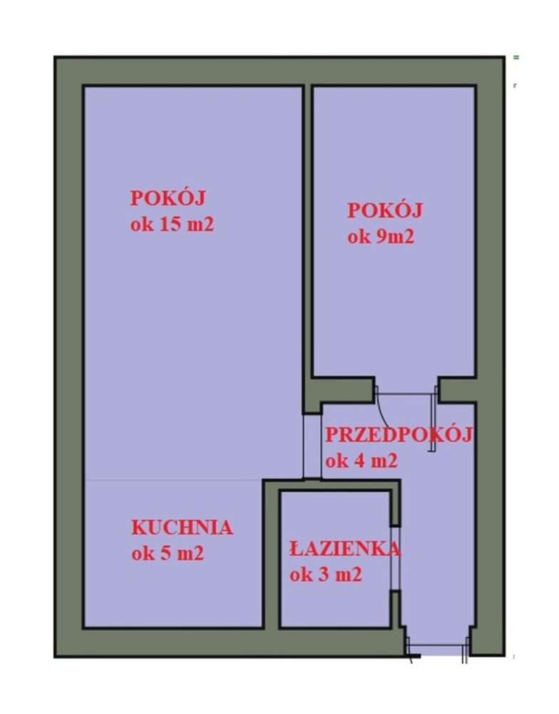 2 pokoje || 6 min pieszo do tramwaju || blisko do parku || KW-7