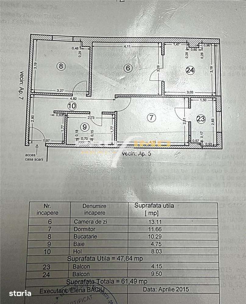 Apartament 3 camere, su.62mp. et.1, LIDL Baba Novac Kamsas-2