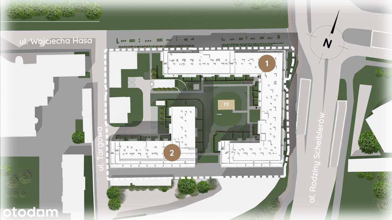 Nowe Centrum! 3 pokoje przy Dworcu Fabrycznym / Garaż tylko 10 000 PLN-3