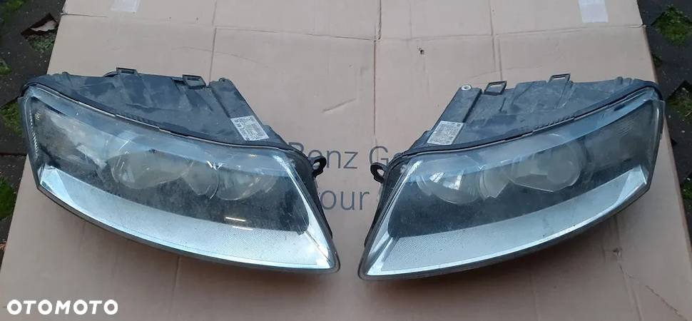 Audi A6 C6 Lampa reflektor lewy prawy przód 4F0 UK - 1