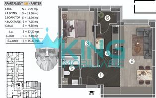 Cavar Residence-Postalionului | 2 camere | decomandat | Comision 0%