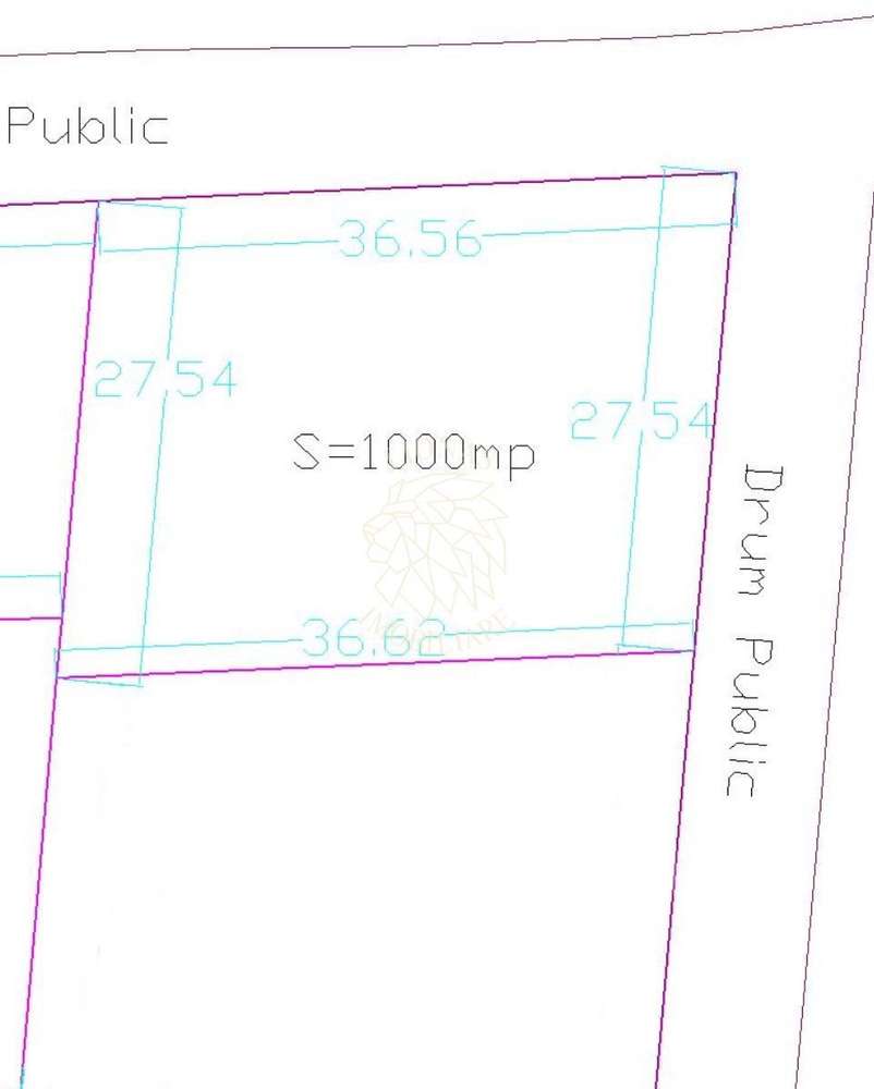 Teren 1000 mp cu utilitati-ideal casa, cabana, investitie-Dealul Jelne - Imagine principală: 2/5