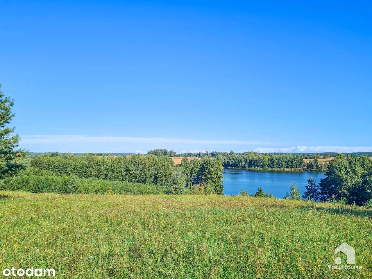 Działka nad Jeziorem Gryźliny - 2503 m2-12