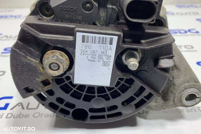 Alternator Fiat Ducato 2.3 JTD 2006 – 2012 Euro 4 Cod 504087183 - 4