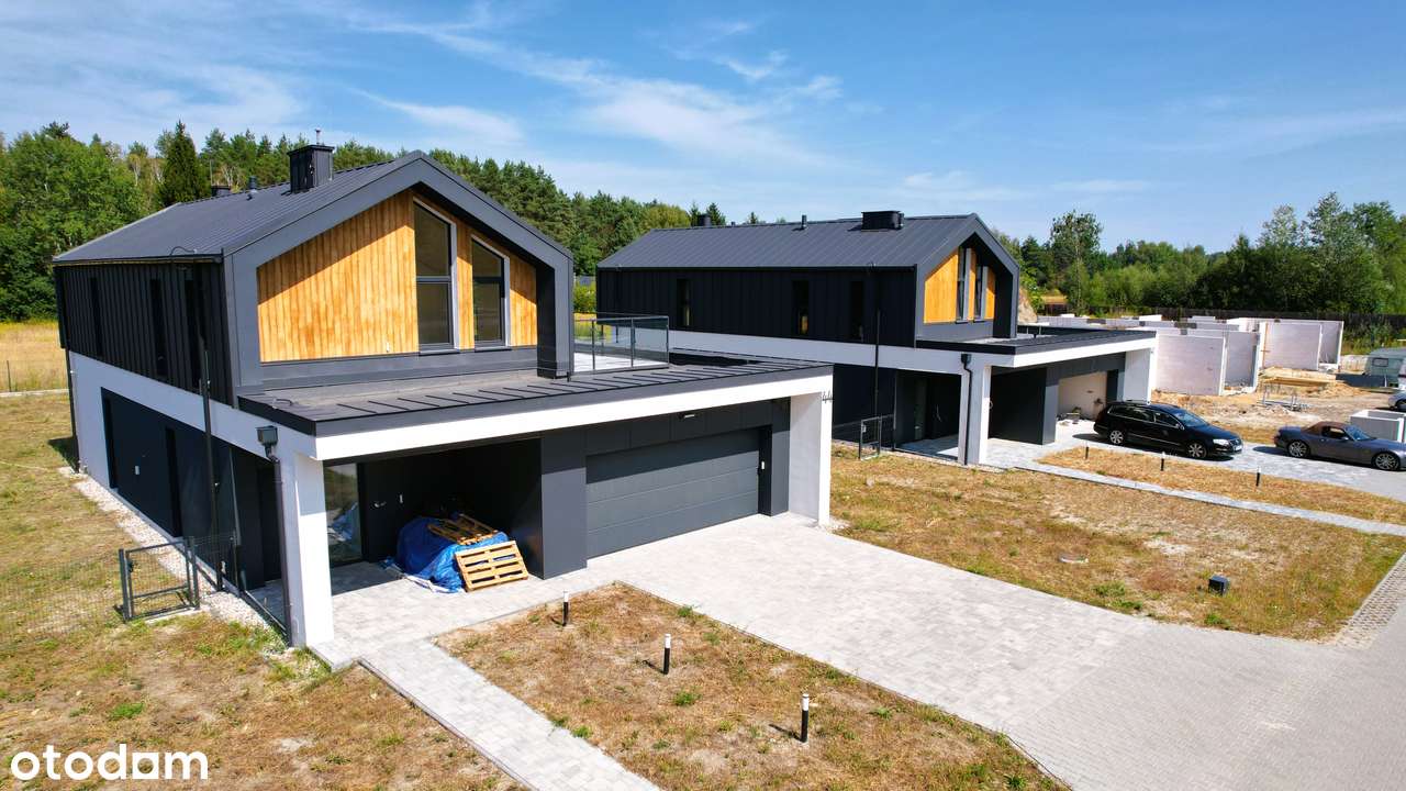 Dom wolnostojący - widok na las, 980m2 działka, design, 5 pokoi, 2 aut - Pełny obrazek: 5/25