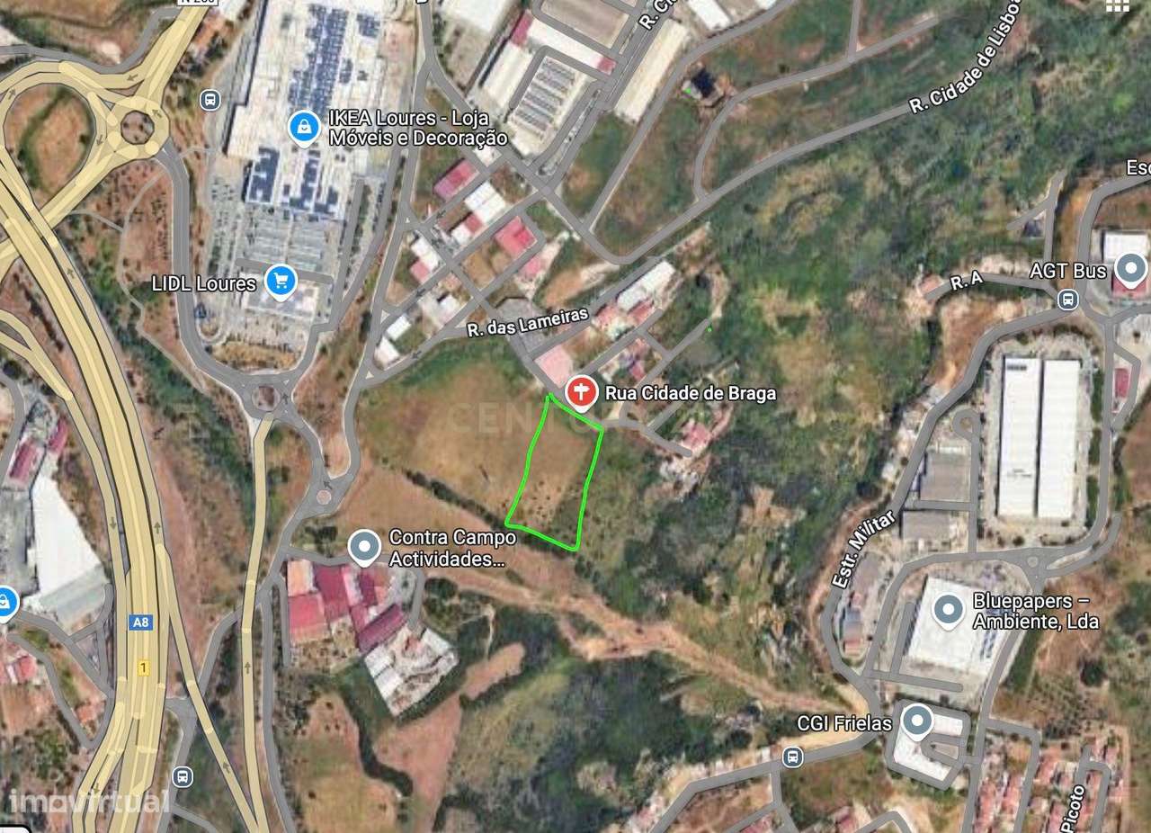 Lote de Terreno Urbano - 613m²  em Loures - Grande imagem: 4/10