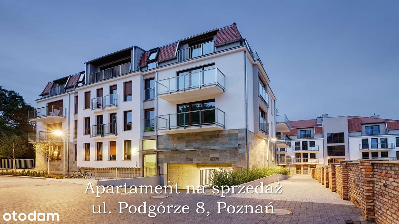 Apartament z tarasem przy Wzgórzu Św. Wojciecha | widok na starodrzew