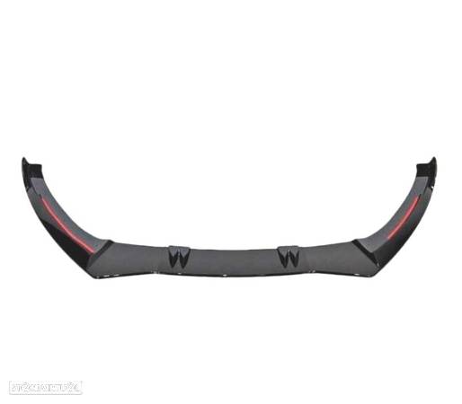 SPOILER LIP DIANTEIRO PARA AUDI TT 8J 06-14 PRETO - 2