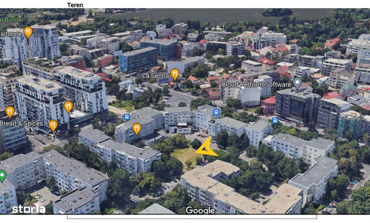 Teren Aviatiei | Caramfil | Super Pozitie | 1155 mp | Metrou la 550m | - Imagine principală: 5/7