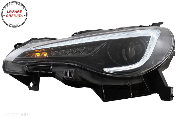 Faruri LED compatibile cu Toyota 86 (2012-2019) Subaru BRZ (2012-2018) Scion FR-S - livrare gratuita - 7