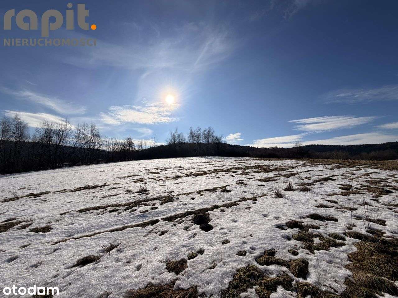 Trzy działki budowlane Poręba gm.Myślenice-5