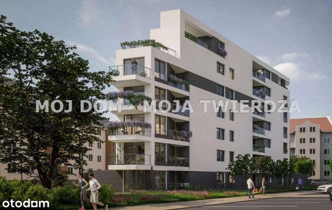 3-pokojowe mieszkanie na 4. piętrze z balkonem — Kraków, Prądnik Biały-2