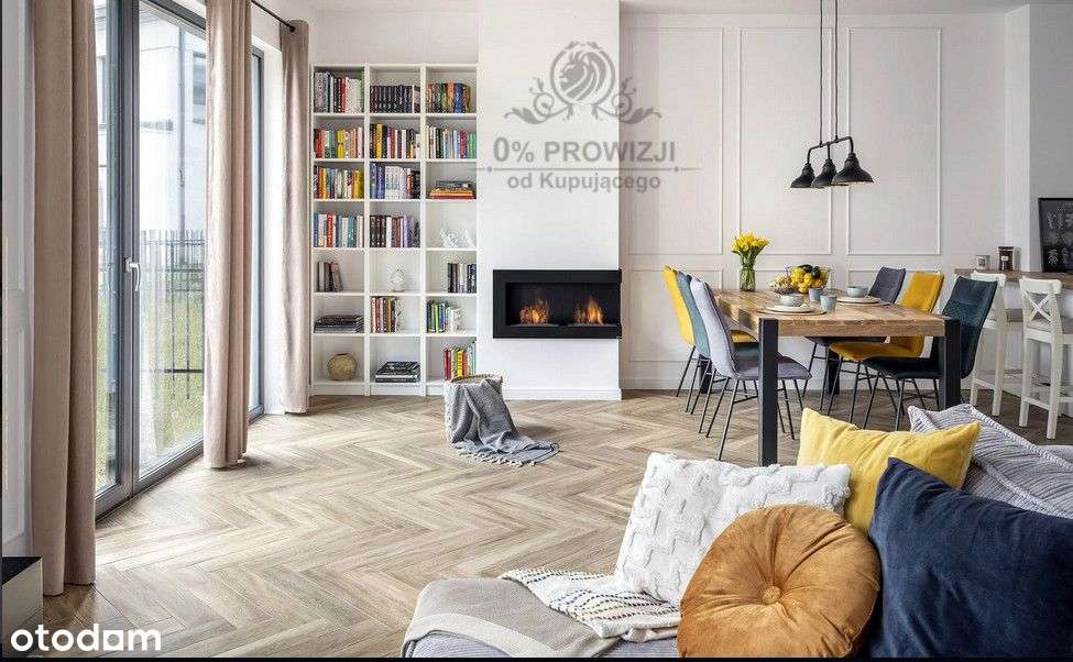 Piękne , przestronne mieszkanie 4pok. z ogrodem w-6