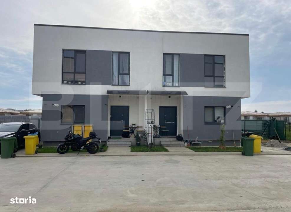 Vila tip duplex cu 4 camere, 114 mp utili si teren de 250 mp in Tunari - Imagine principală: 2/9