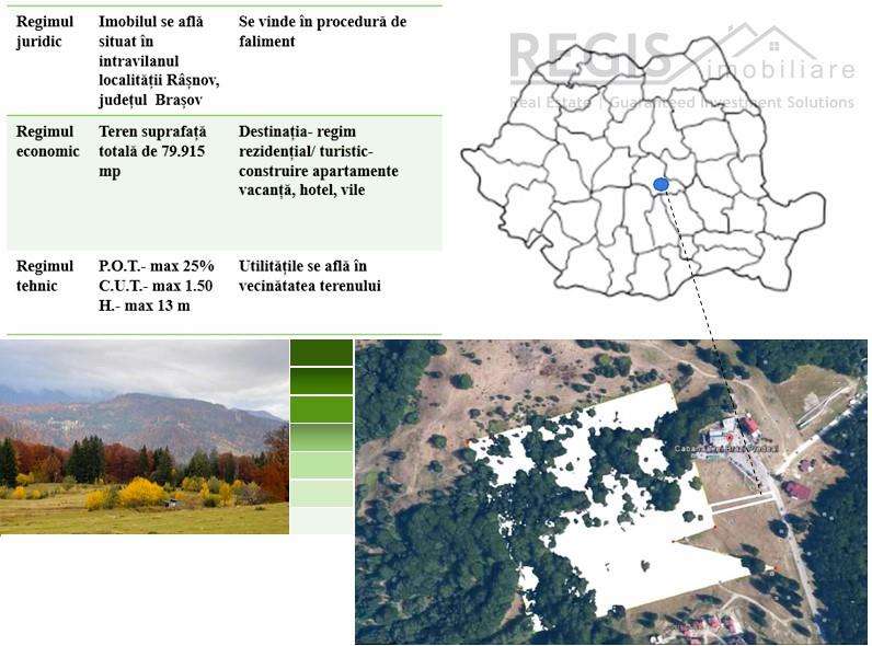 Teren Intravilan 80.000mp 3 Brazi,Predeal Comision 0 - Imagine principală: 2/4