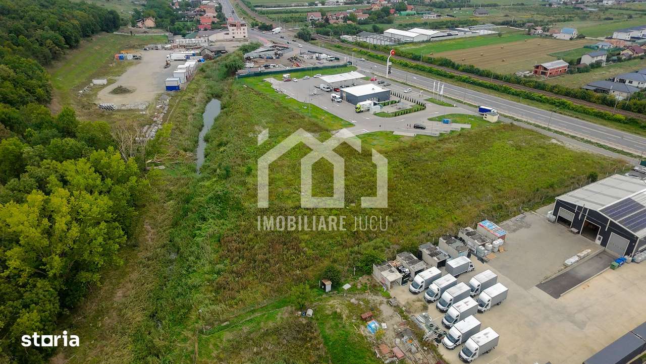 Teren intravilan 9.410 mp – Jucu de Mijloc – Front la DN1 - Imagine principală: 2/3
