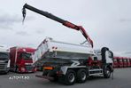 Mercedes-Benz ACTROS 2641 / 6x4 / BASCULANTE + HDS FASSI 155 - 6 M / HYDROBURTA / BORDMATIC / - 13