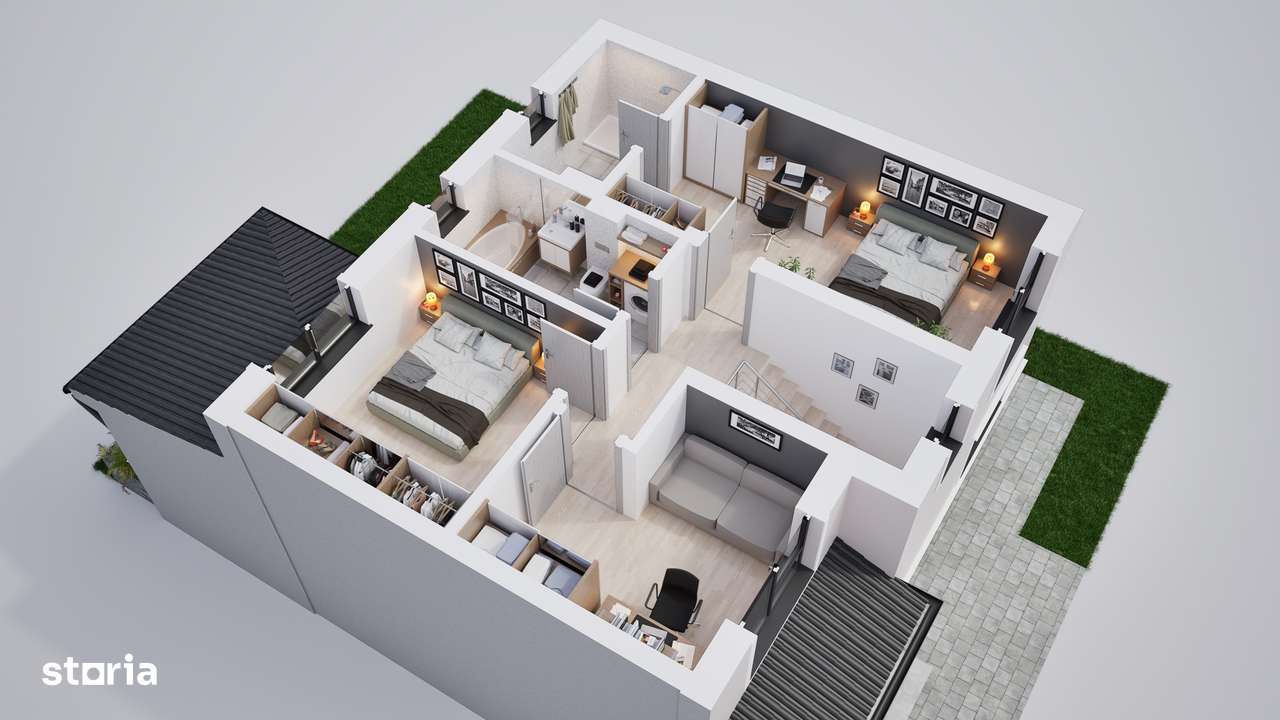 Duplex modern, living spatios – direct de la dezvoltator-9