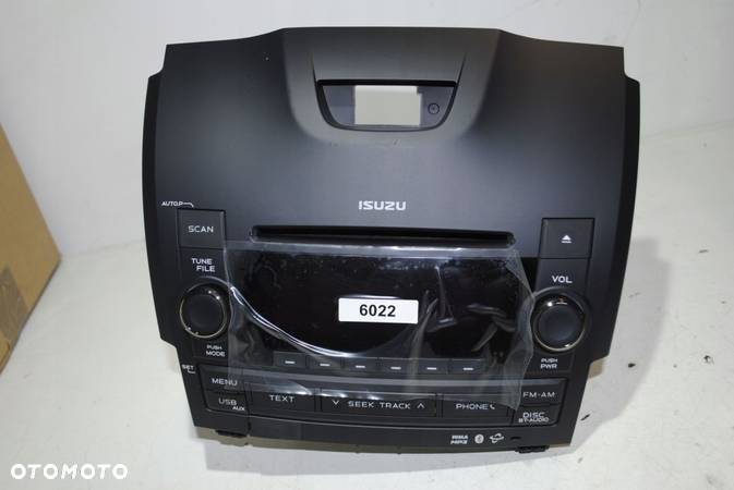 RADIO ISUZU D-MAX CD MP3 WMA 8982436022 - 3
